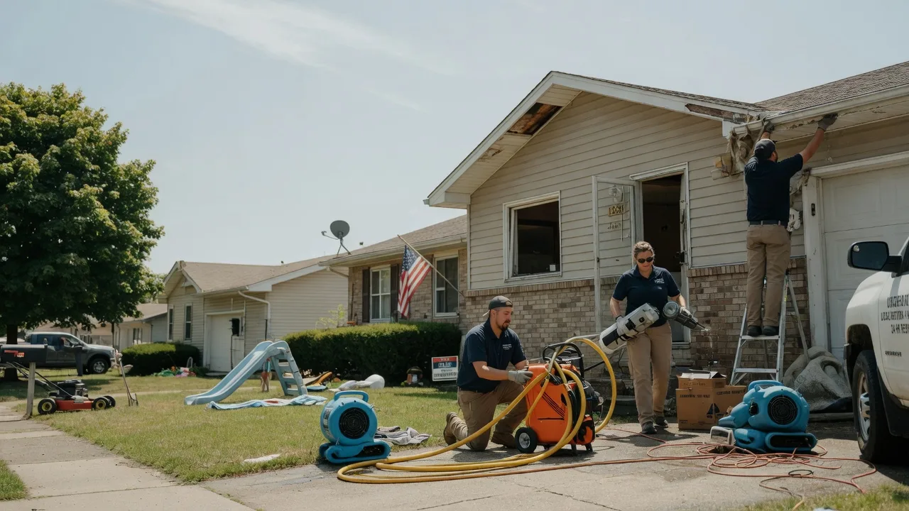 Water Damage Restoration in Harts, WV near me